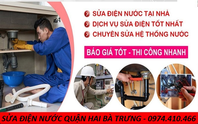sửa điện nước quận hai bà trưng