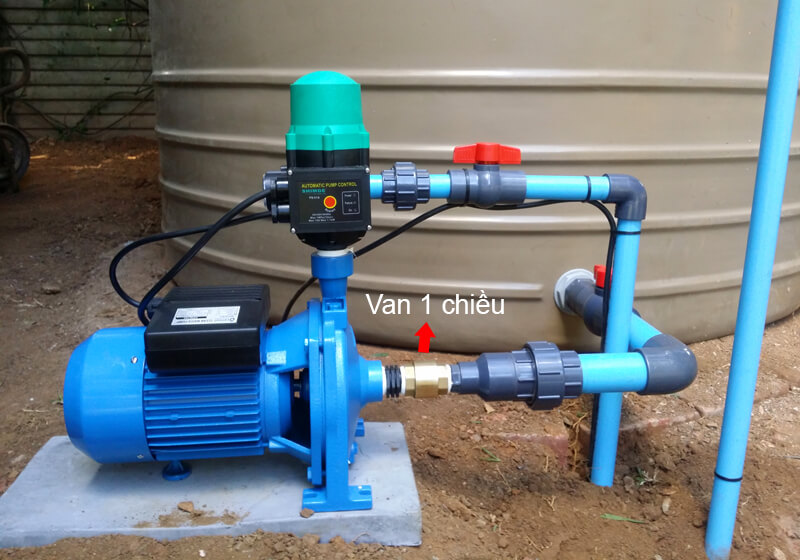 cách dùng máy bơm nước đúng cách