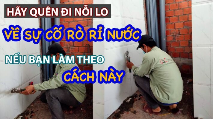 sửa ống nước âm tường