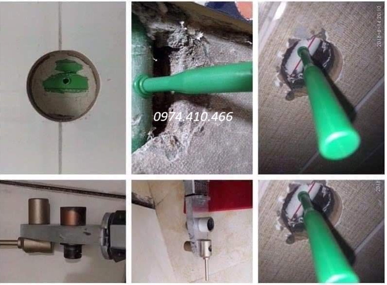 sửa ống nước âm tường bị rò rỉ