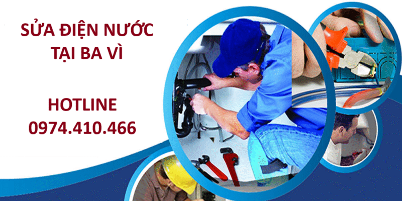 sửa điện nước tại ba vì
