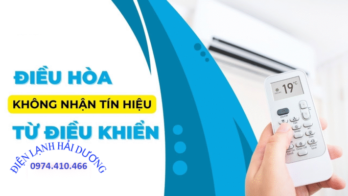 các lỗi điều hòa không nhận remote