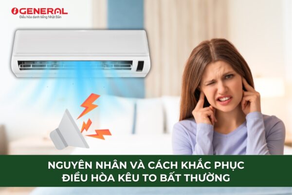 nguyên nhân điều hòa kêu to