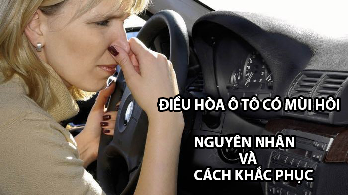 sửa điều hòa có mùi hôi