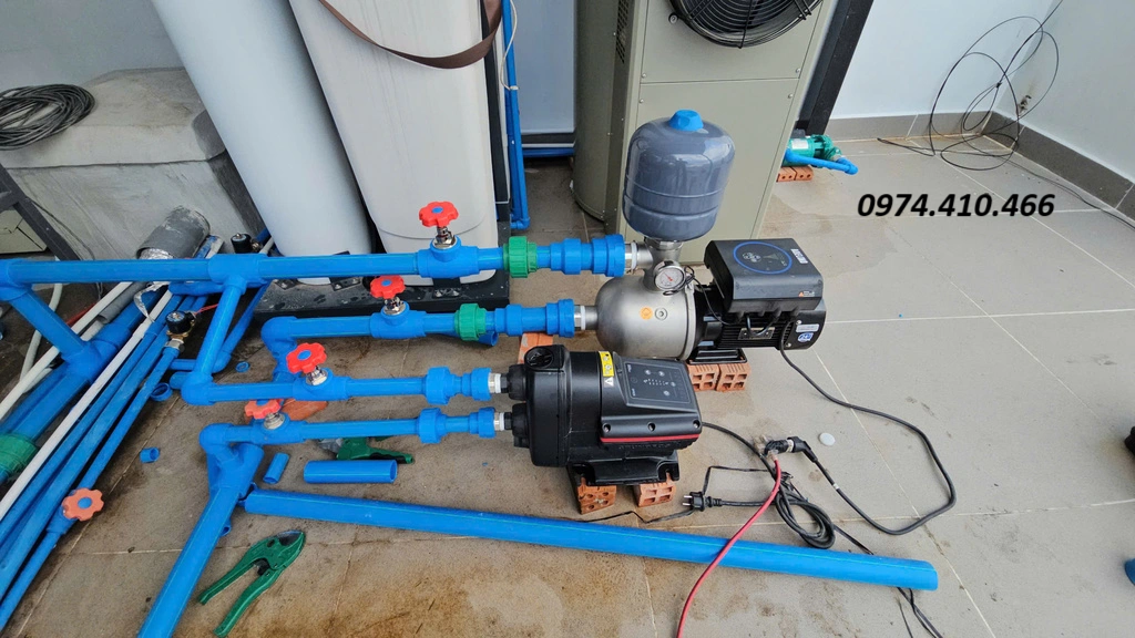 mẹo hay lắp máy bơm nước tăng áp hiệu quả