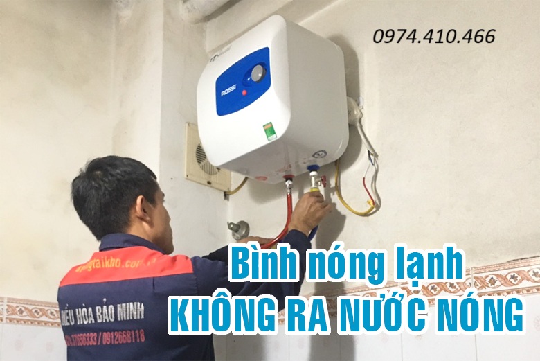 hướng dẫn sửa bình nóng lạnh không ra nước