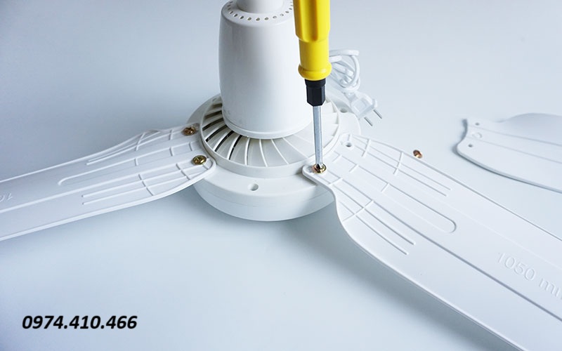 các bước đấu dây quạt trần an toàn