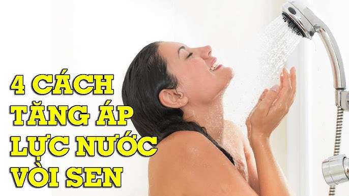 4 bước lắp vòi hoa sen tăng áp