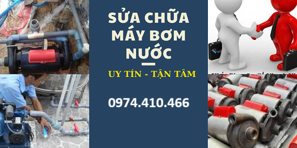 sửa lỗi máy bơm nước