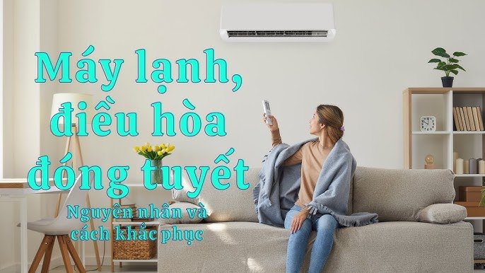 nguyên nhân điều hòa bị đóng tuyết