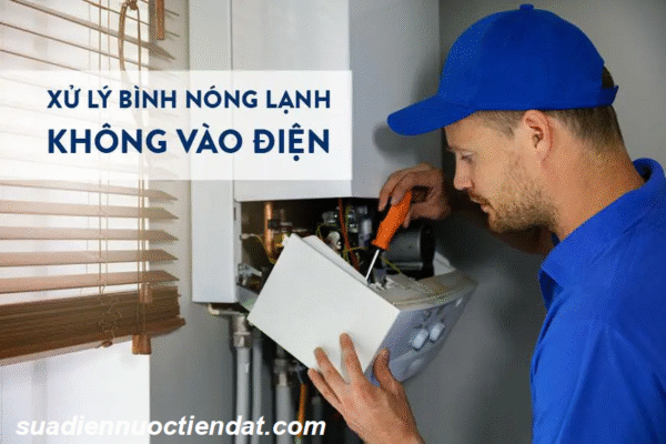 bình nóng lạnh không lên điện