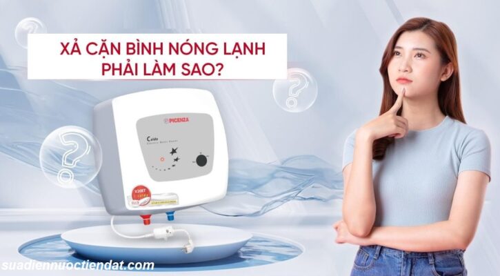bình nóng lạnh bị đóng cặn
