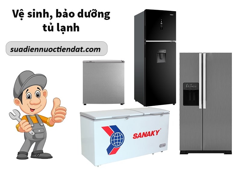 hướng dẫn bảo dưỡng tủ lạnh tại nhà đơn giản