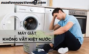 nguyên nhân máy giặt không vắt nước