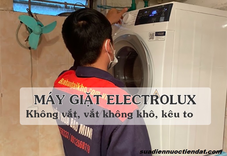 lỗi máy giặt không vắt nước