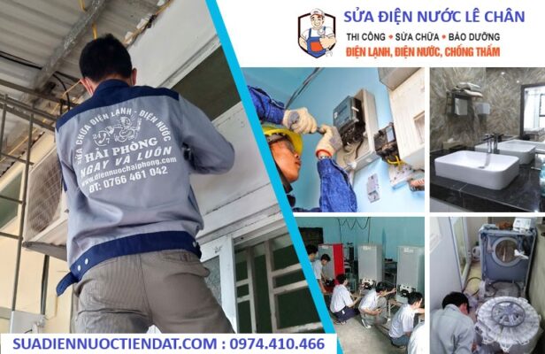 sửa điện nước lê chân hải phòng