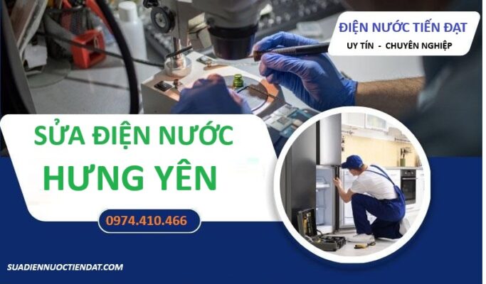 sửa điện nước hưng yên