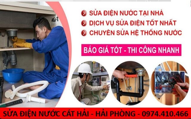 sửa điện nước cát hải - hải phòng