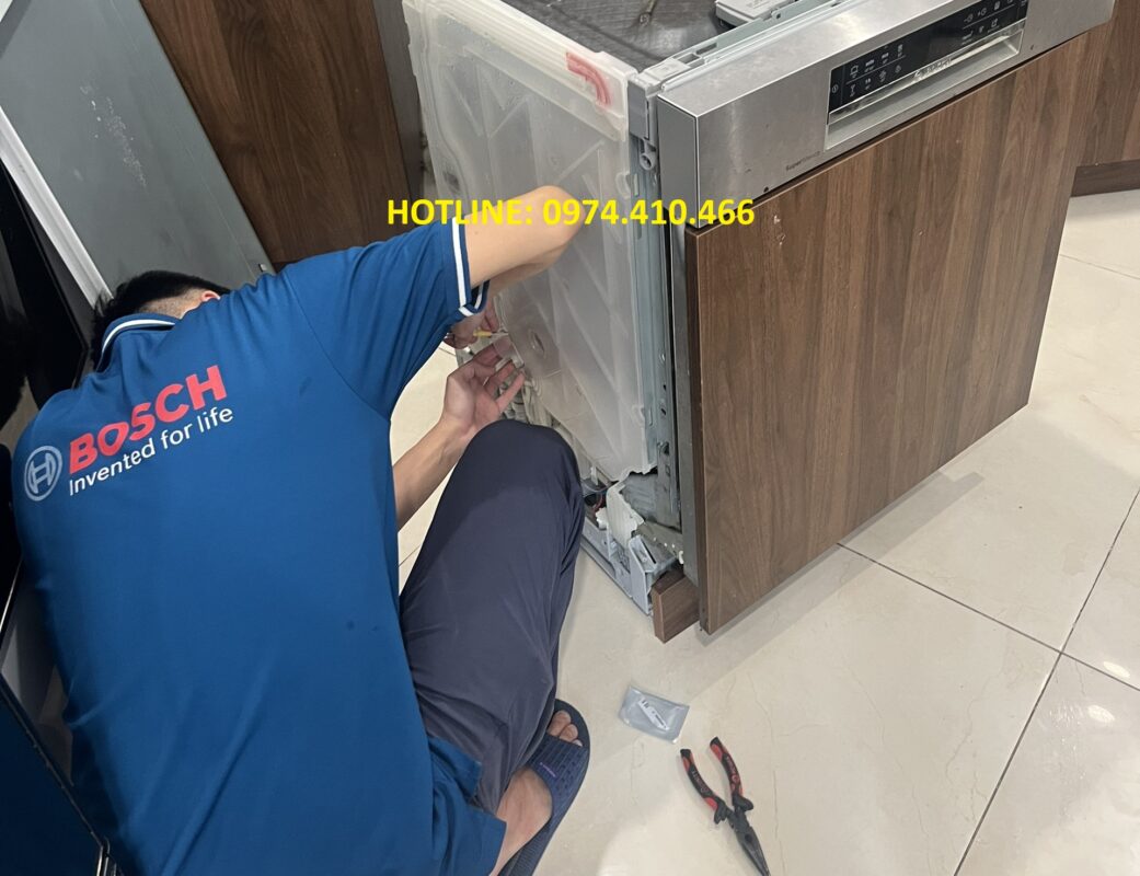bảo hành sửa máy rửa bát bosch tại hà đông