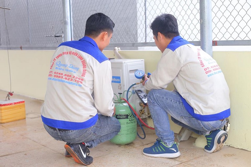 thợ bảo dưỡng điều hòa thạch thất uy tín