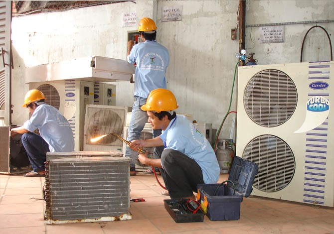 đội sửa điều hòa hoài đức 24/24