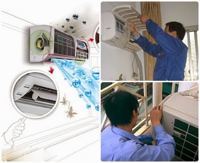 thợ bảo dưỡng điều hòa quận ba đinh 24/7