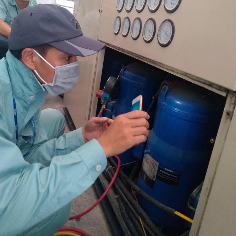 nạp gas khi bảo dưỡng điều hòa uy tín