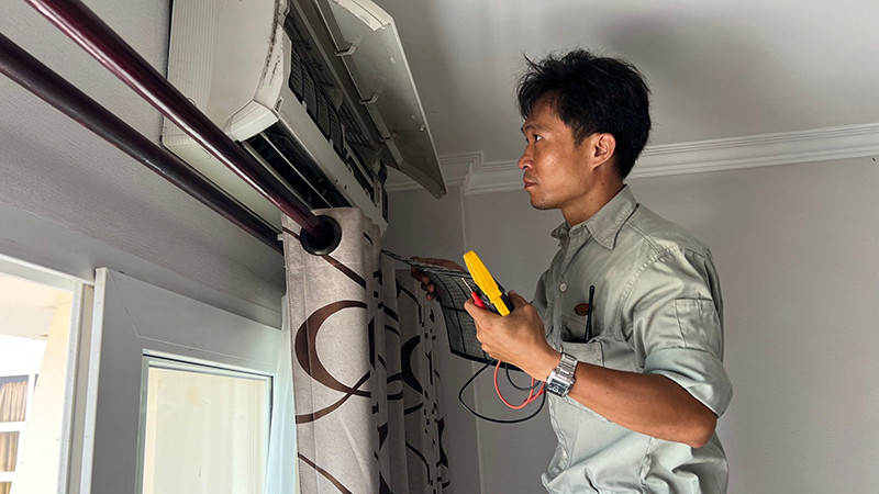 vệ sinh và bảo dưỡng điều hòa tại nhà