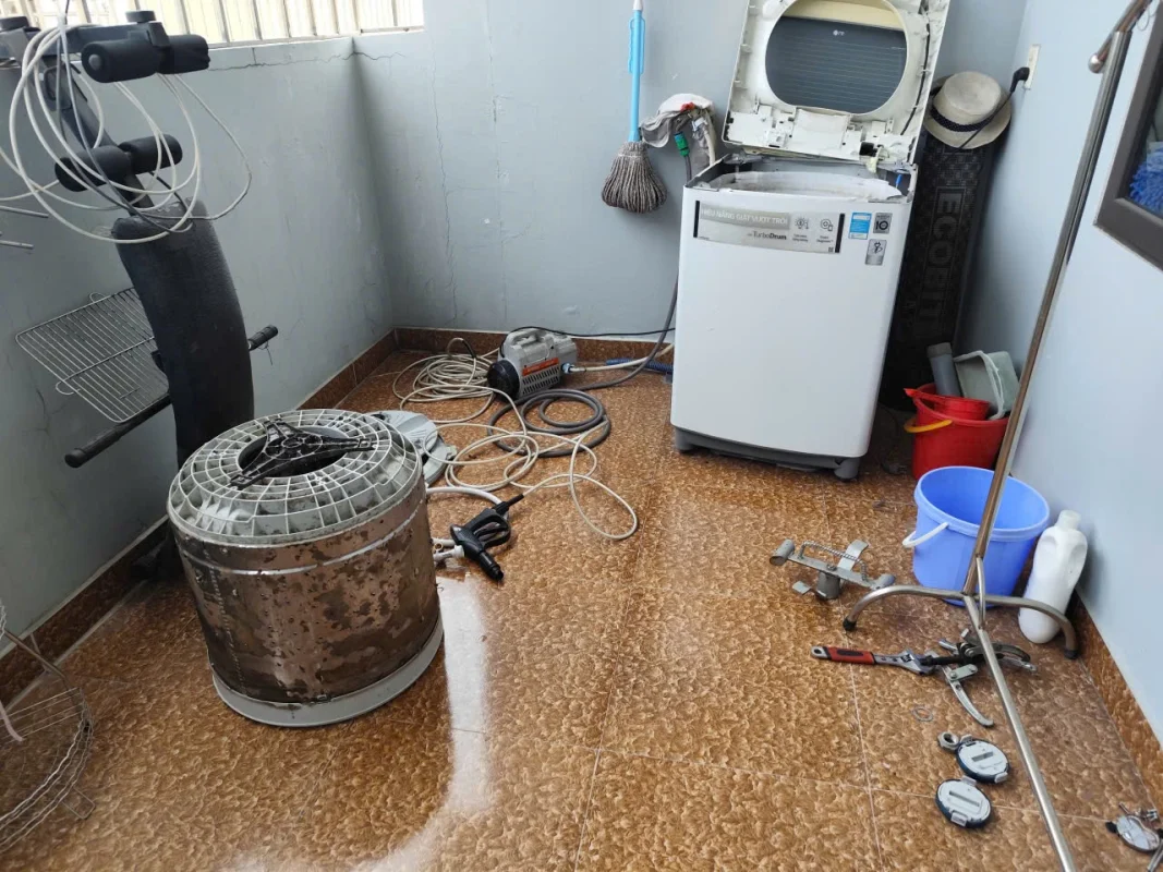 Cấu tạo máy giặt