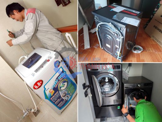 Máy giặt bị nhiễm điện