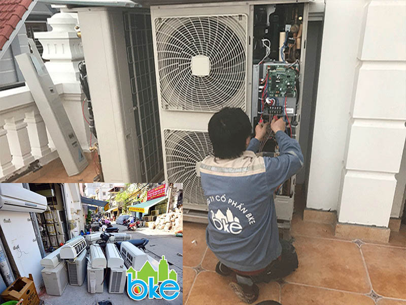 Thay tụ điện điều hòa