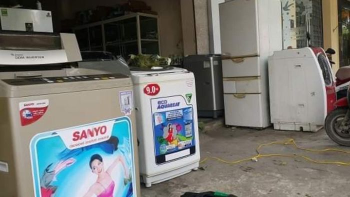 mất cân bằng tải máy giặt tại hà nội