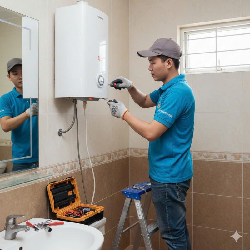 Sửa bình nóng lạnh Mê Linh Uy Tín Giá Rẻ