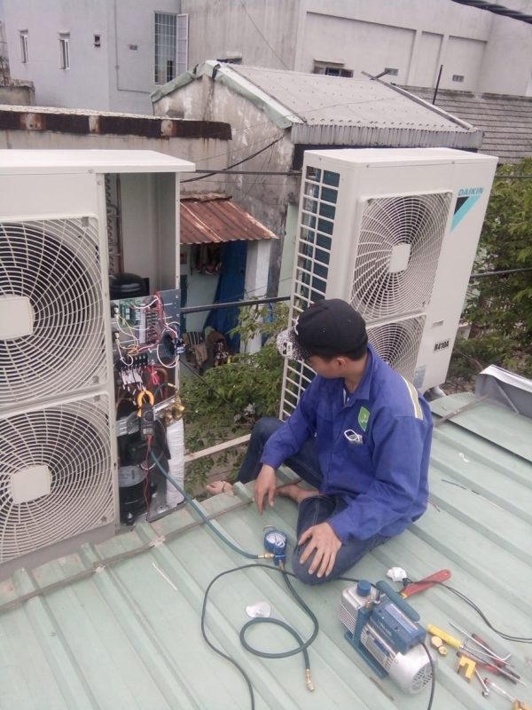 điều hòa bị quá tải