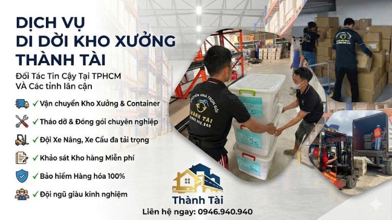 dịch vụ chuyển nhà thành tài